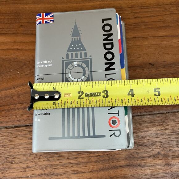 London Locator Fold Out Pocket Guide 1995 Shot Tower Books Discontinued - Picture 11 of 12